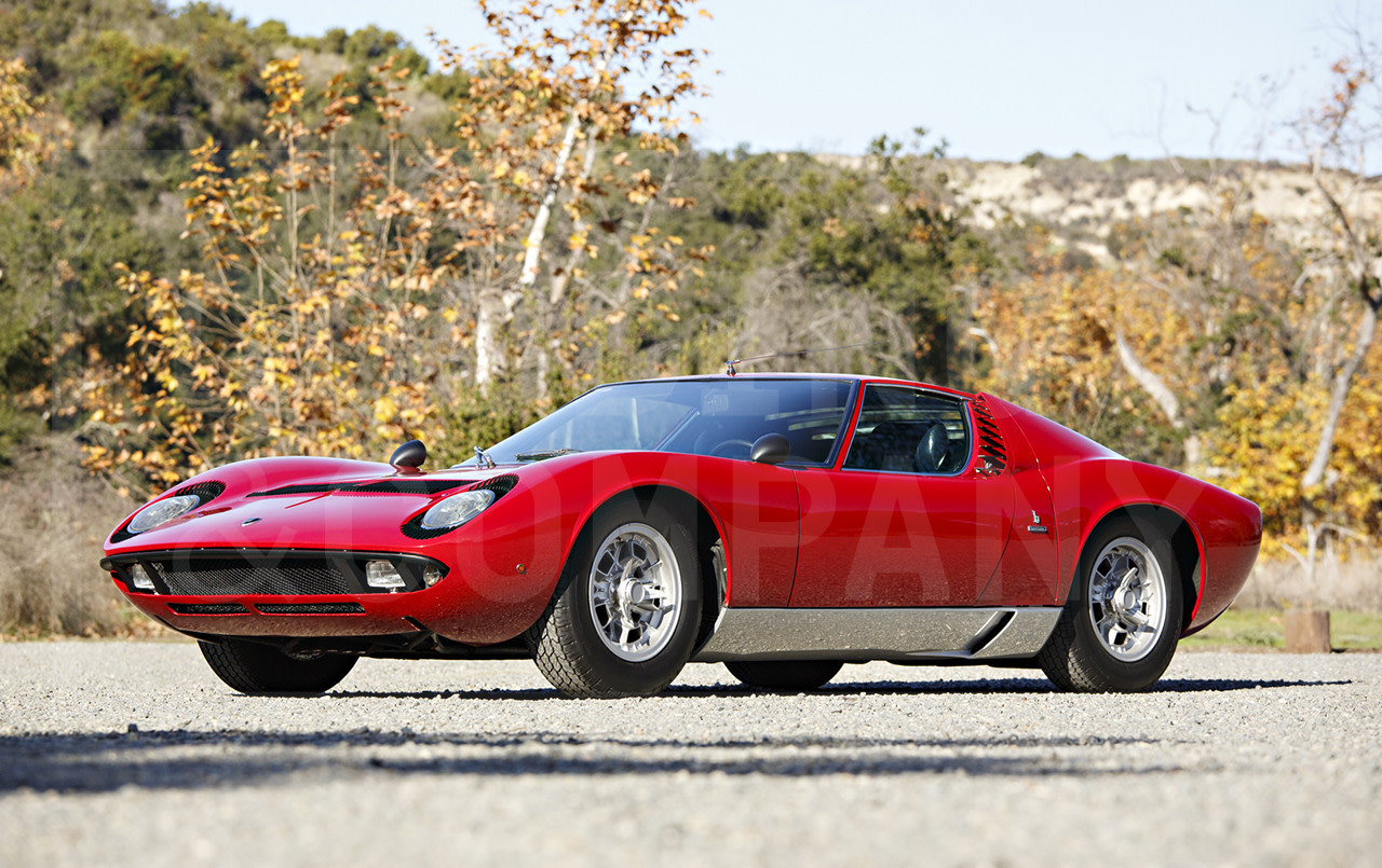 LAMBORGHINI MIURA Book by Peter Coltrin & Jean-Francois